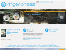 Tablet Screenshot of fingerpress.co.uk
